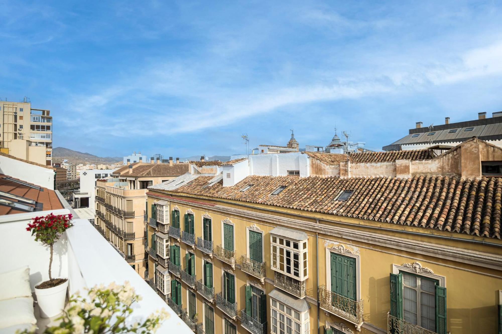 Atarazanas Suite, Atico Con Terraza 말라가 외부 사진