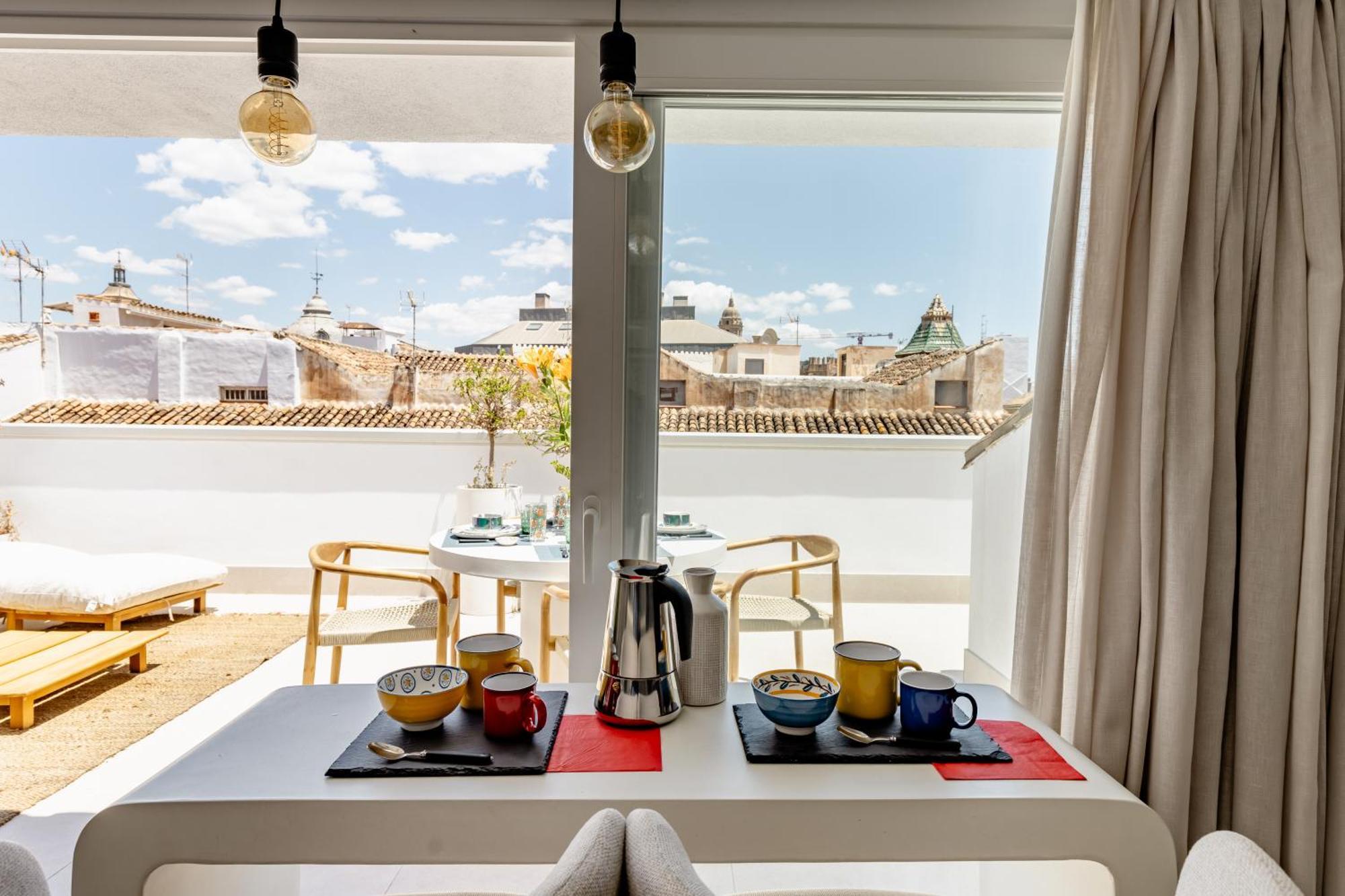 Atarazanas Suite, Atico Con Terraza 말라가 외부 사진