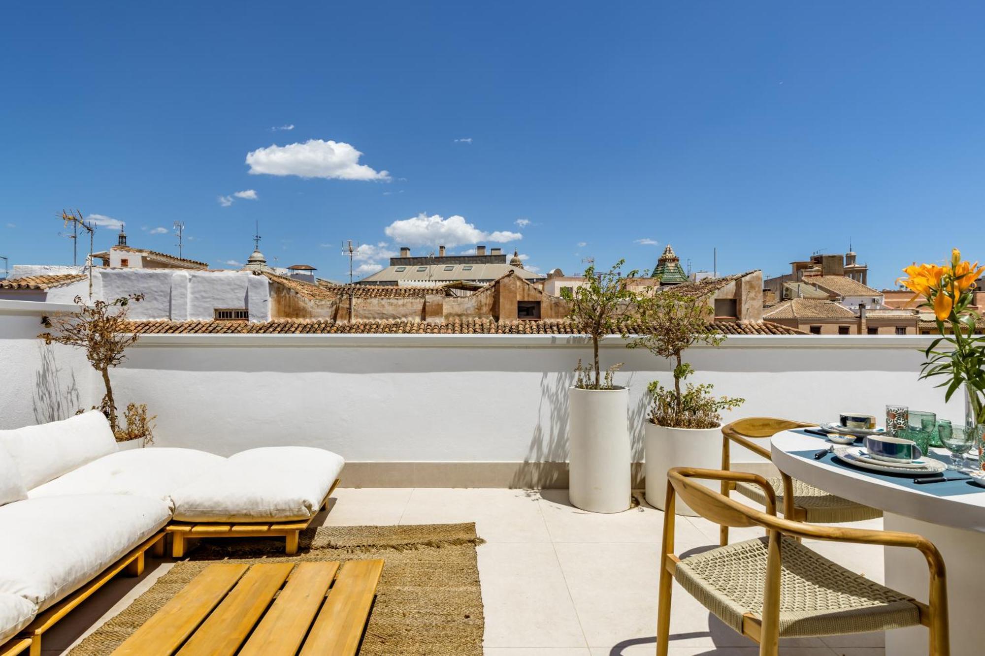 Atarazanas Suite, Atico Con Terraza 말라가 외부 사진