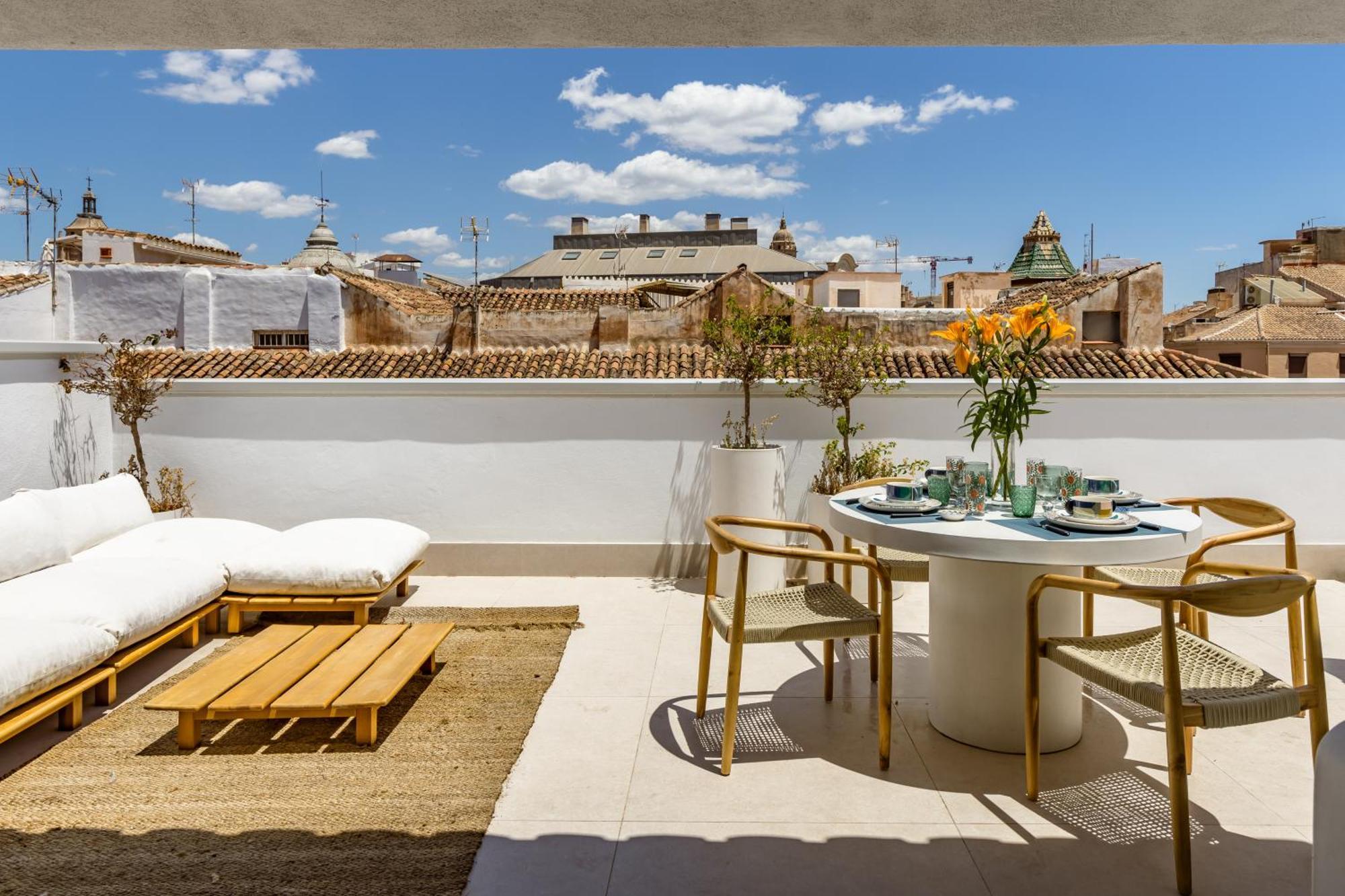 Atarazanas Suite, Atico Con Terraza 말라가 외부 사진